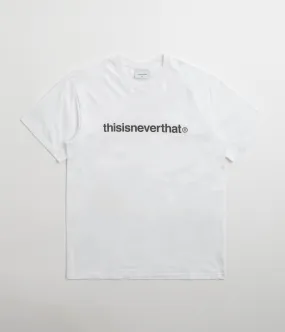 Buttoned board shorts silhouette thisisneverthat T-Logo T-Shirt - White