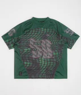 Dime N50 Jersey - Dark Green top cuffs