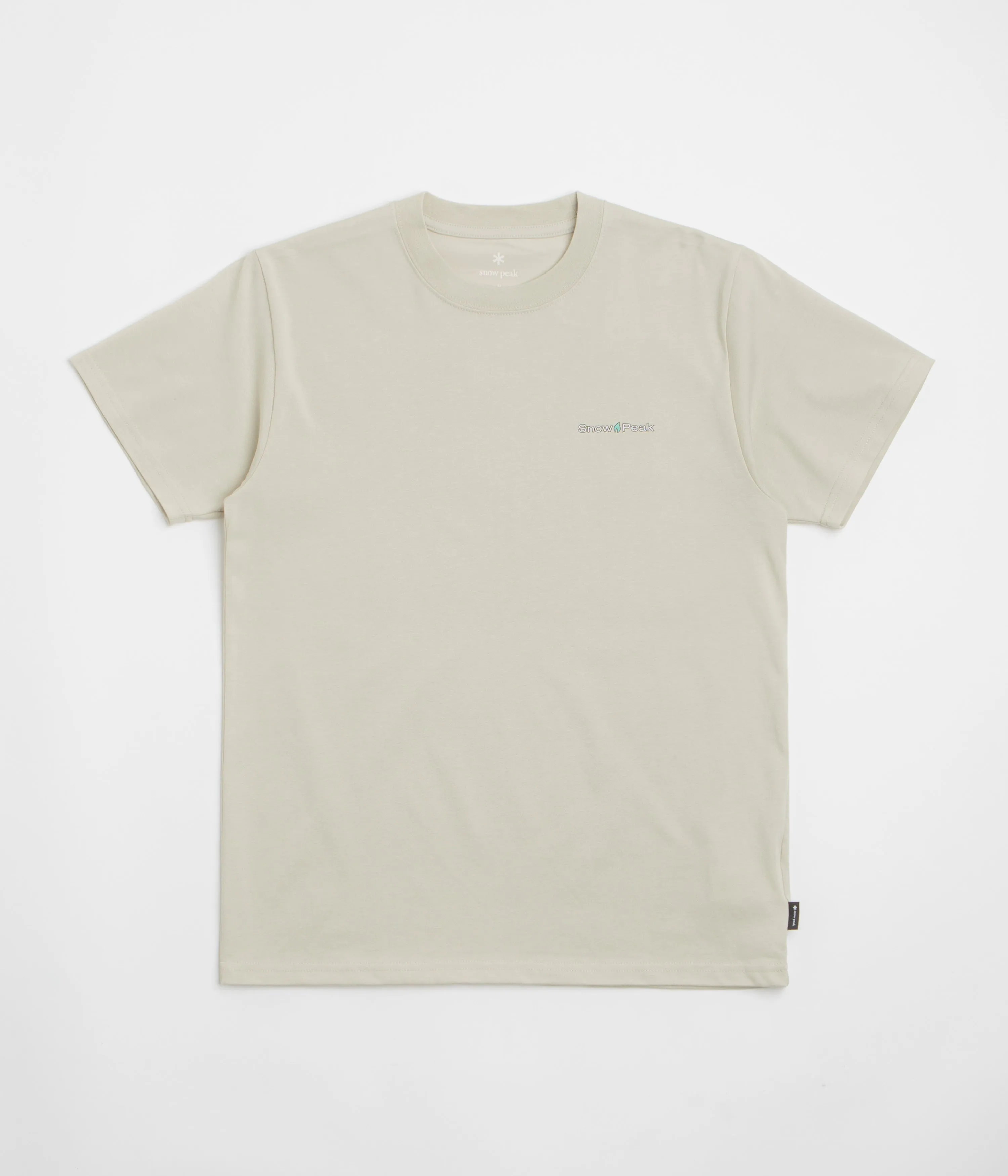 Snow Peak Warm Oneself T-Shirt - Light Beige tropical climate temperate climate