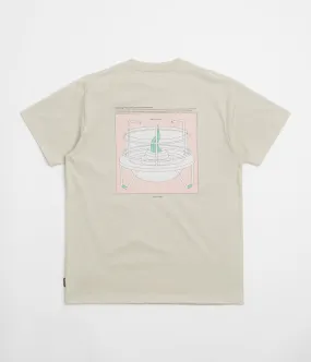 cycling outfit Snow Peak Warm Oneself T-Shirt - Light Beige