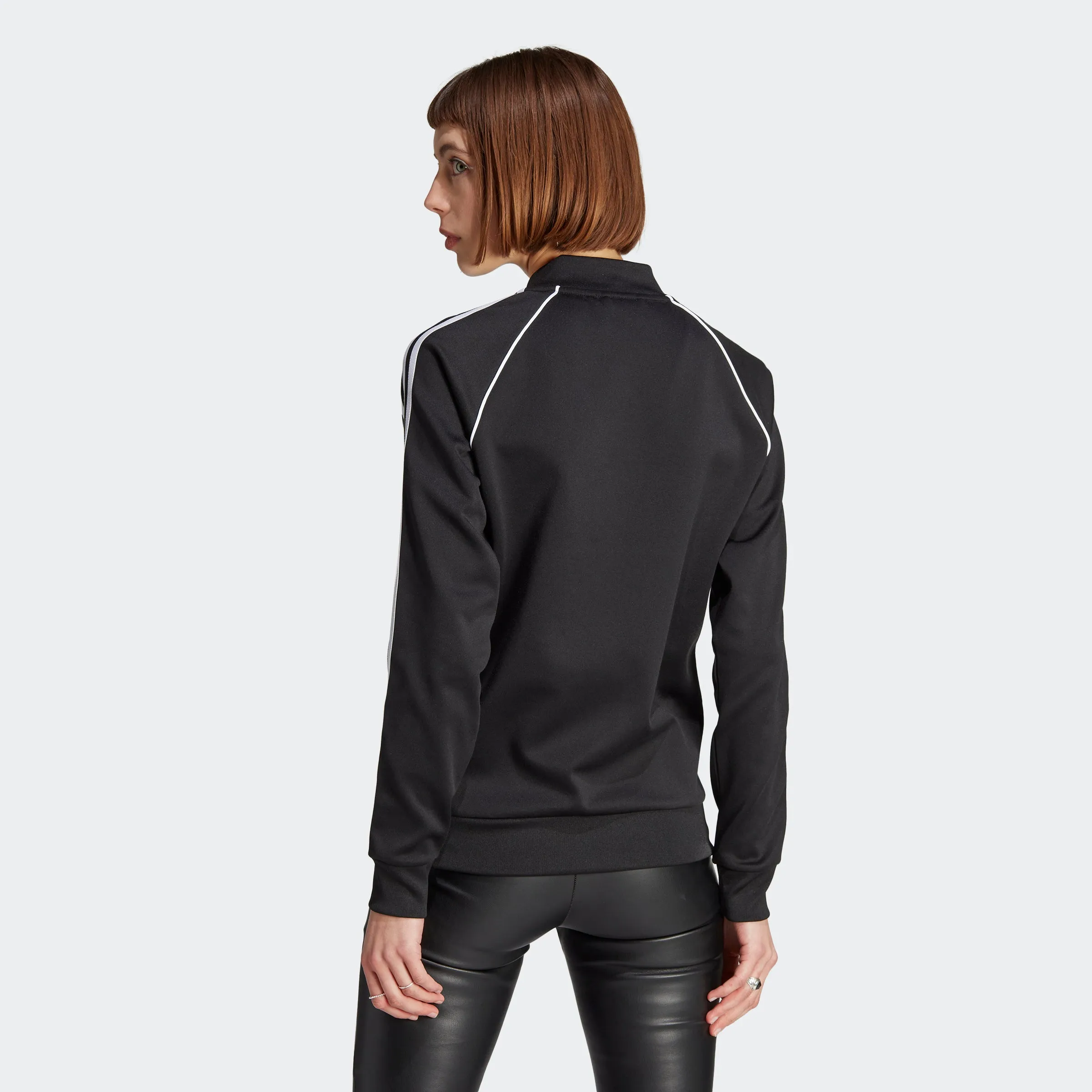 AntiFadeTechnology Natural Fiber Blend Superstar Track Jacket - Womens