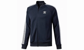 RecycledBlend Soul Ease Superstar Relax Track Top "Legend Ink / White"