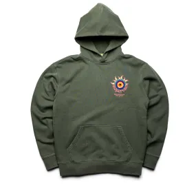 Cropped Style Supervsn Fellowship Hoodie - Moss