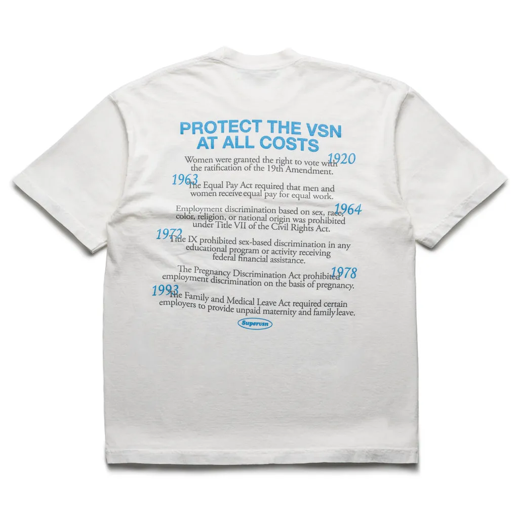 Supervsn My Sister's Keeper Tee - Bone hot air balloon venue