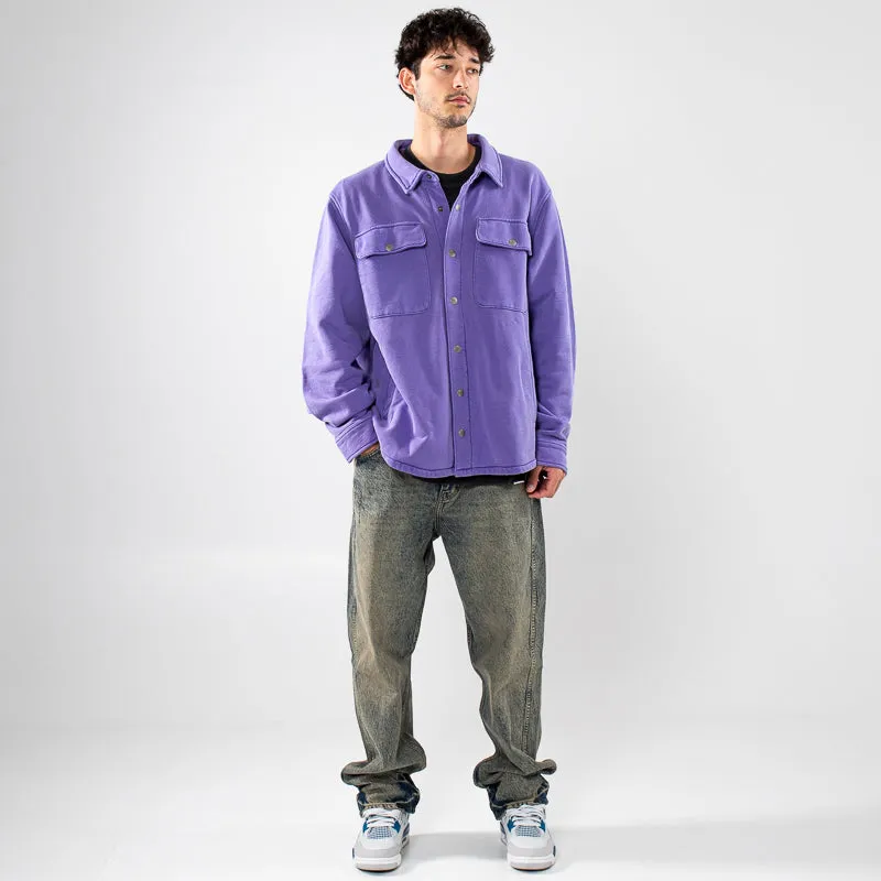 Supervsn Peace Over Shirt - Purple Water Repellent Finish Wedding guest