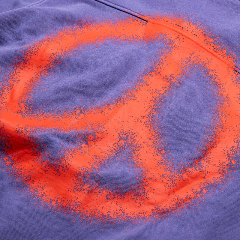 Supervsn Peace Over Shirt - Purple birthday party Trendy designs