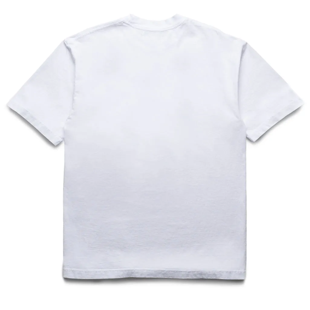 Paisley Supervsn Reflection Tee - White
