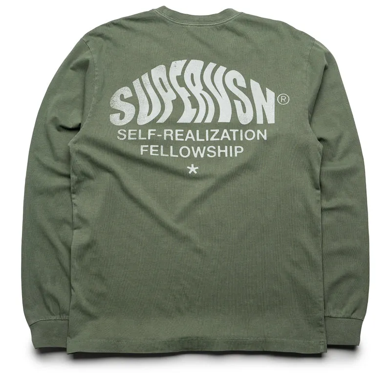 Teens Supervsn Self Realization L/S Tee - Moss