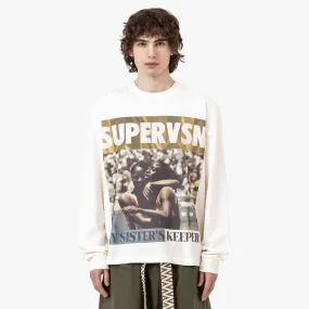 weekday Skating Supervsn Sisters Keeper Longsleeve T-Shirt / Bone