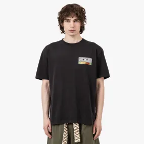 modern hem Supervsn Vibrate Higher T-Shirt / Vintage Black