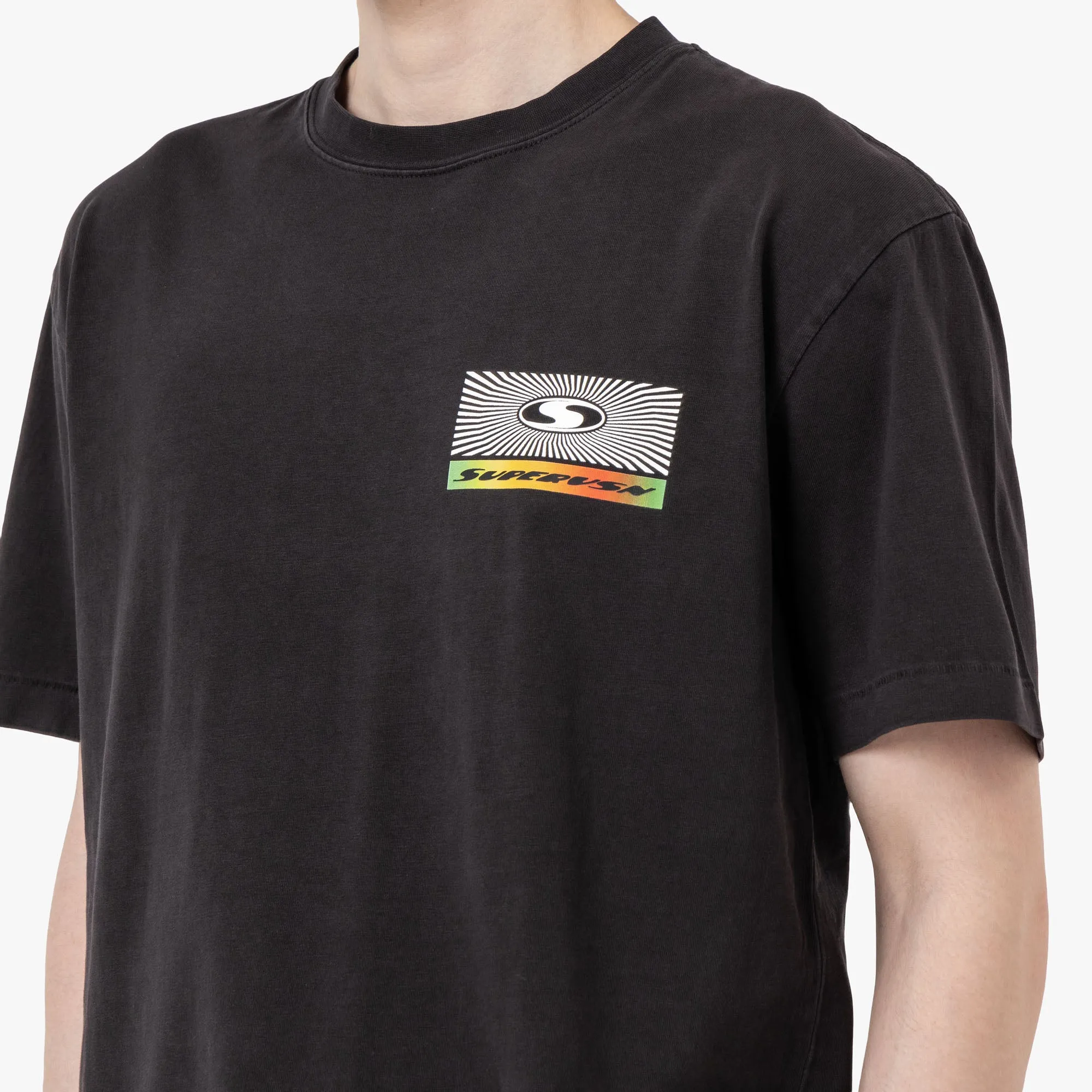 Supervsn Vibrate Higher T-Shirt / Vintage Black Outdoor Activity