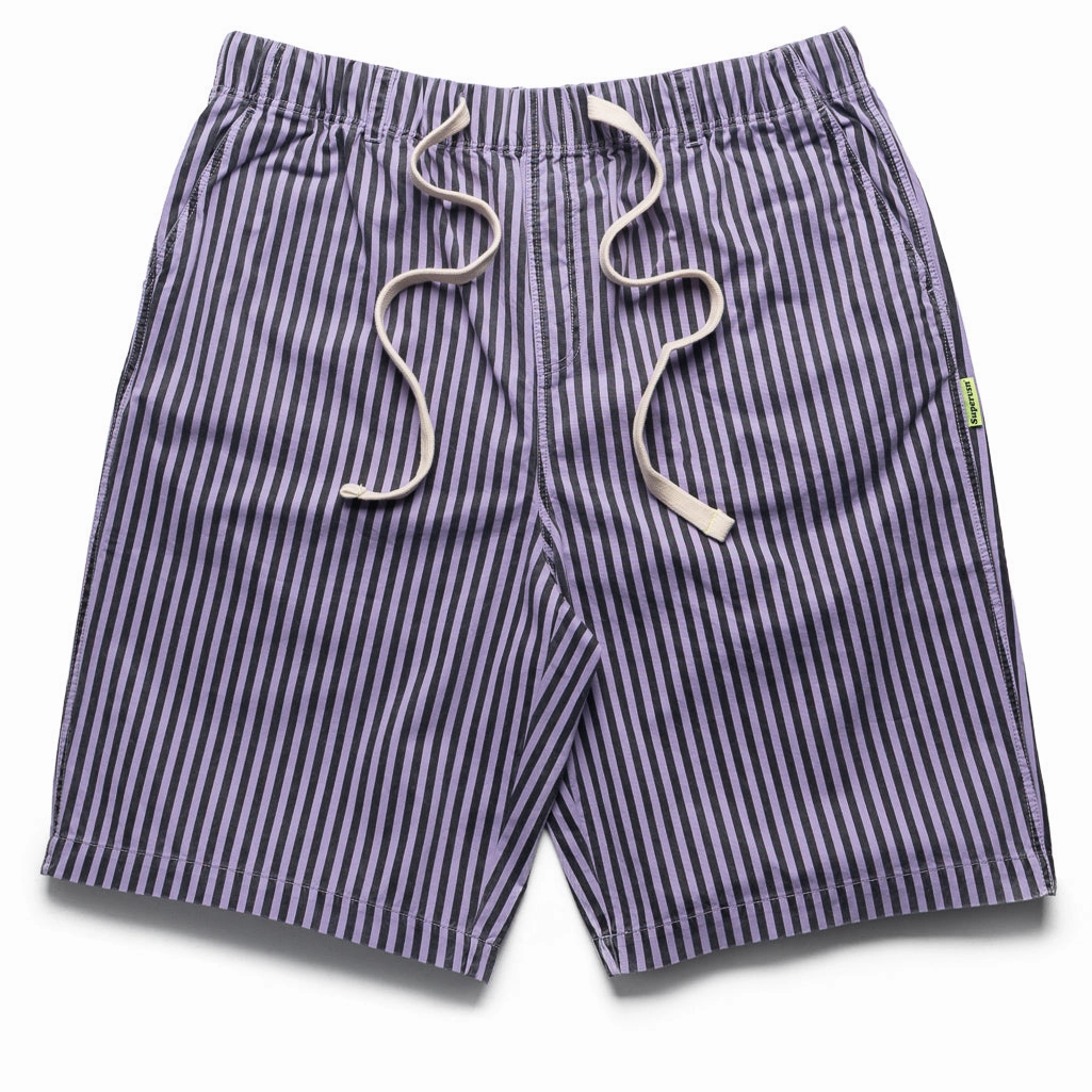 Supervsn Chef Lounge Shorts - Dusty Purple Travel Essential