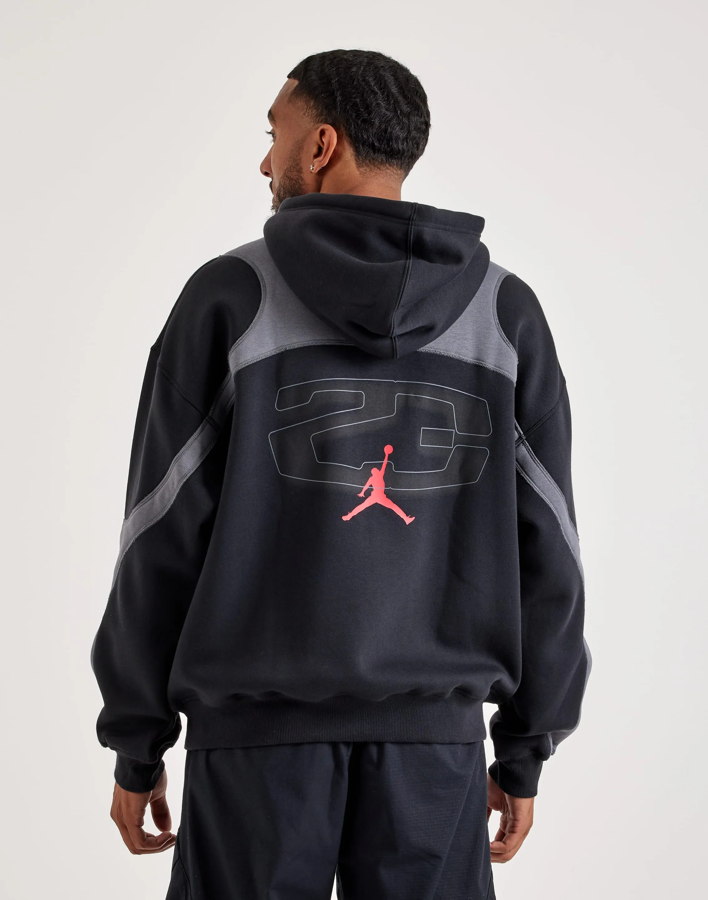 Jordan Oversized Fleece Full-Zip Hoodie Shape Hug