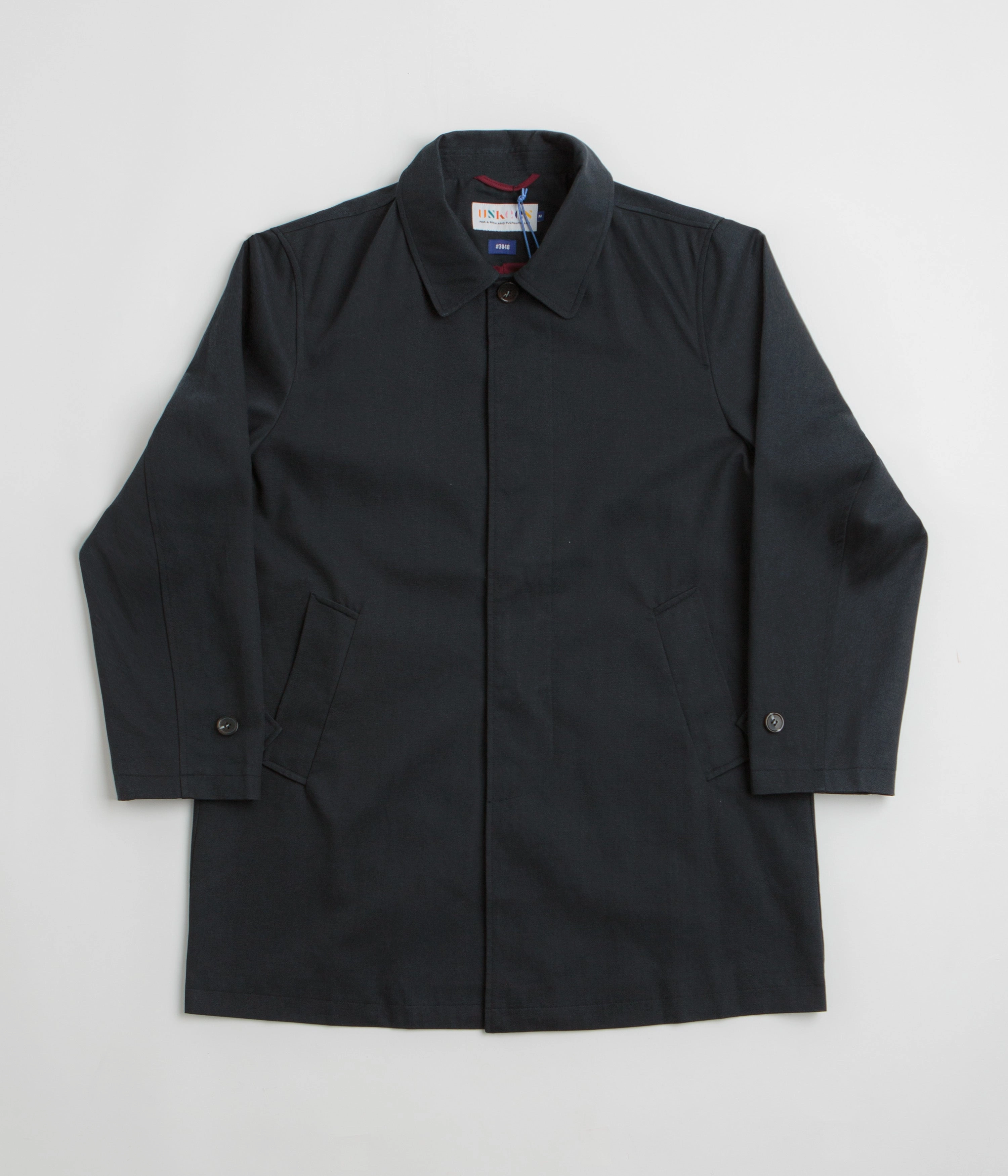 Level Bus Uskees 3048 Car Coat - Midnight Blue