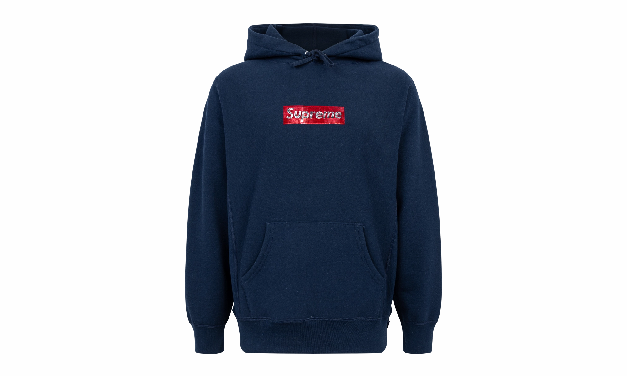 Swarovski Box Logo Hoodie "SS 19"