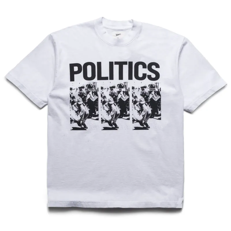 cruise event Politics Second Line Tee - White