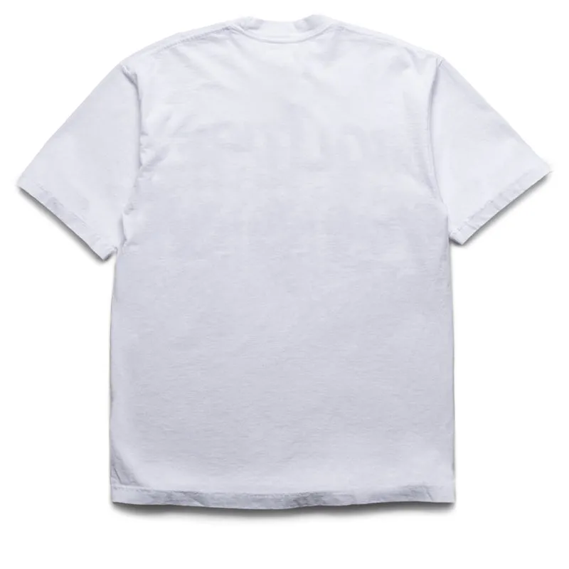 ethnic hem Politics Second Line Tee - White