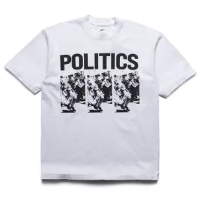 exclusivity Breathable Politics Second Line Tee - White
