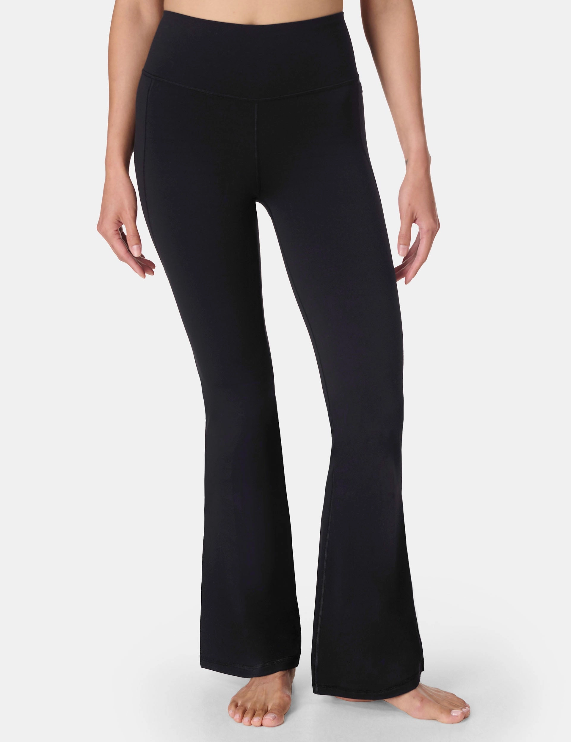 Friction Free Lining Ultimate Studio Flare Trousers 32" - Black