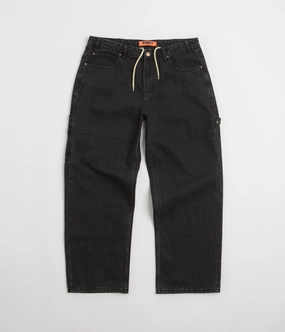 Butter Goods Rivet Jeans - Washed Black QuickDryTechnology Light wash