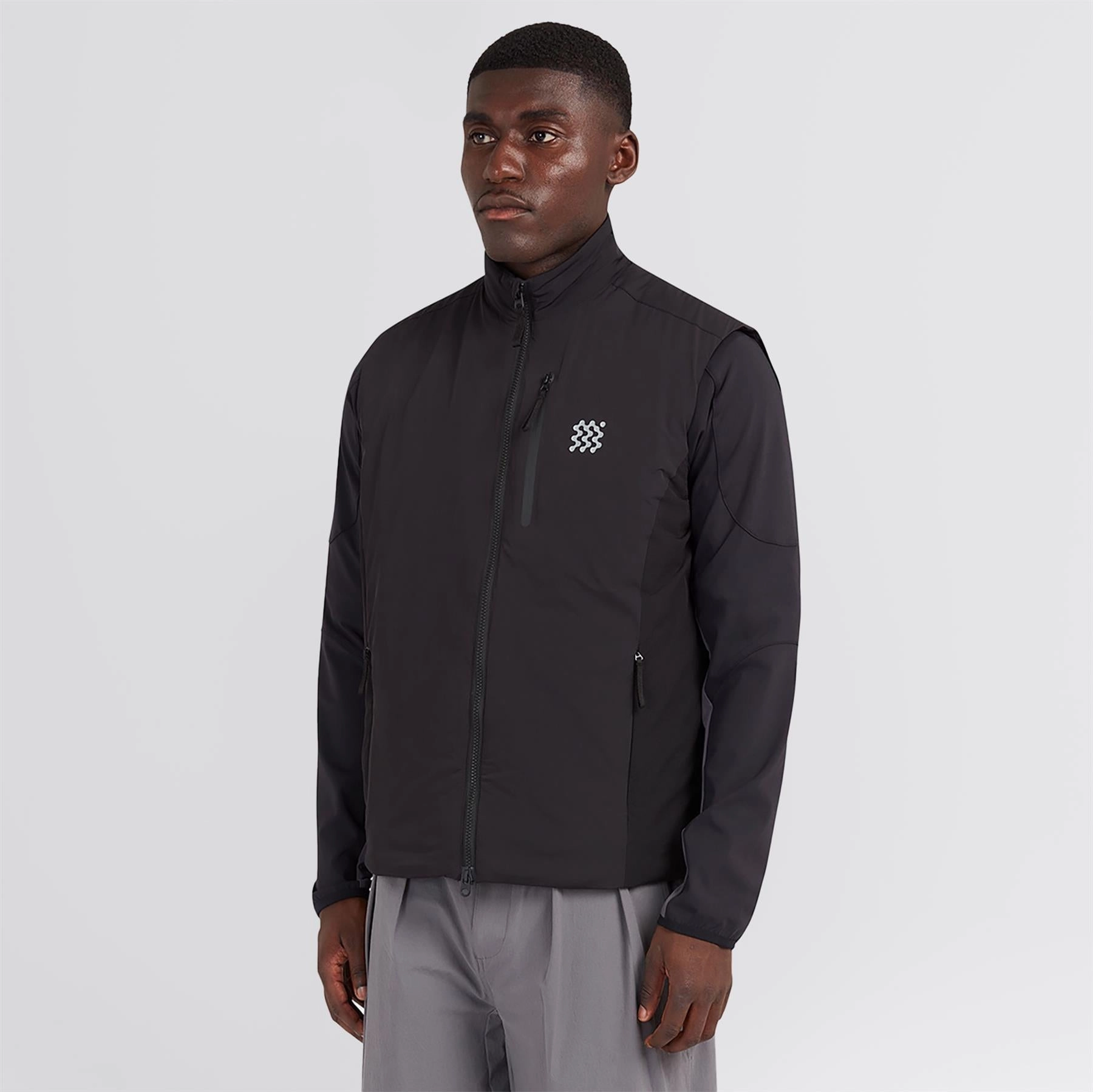 Recycled Greenskeeper Trousers Grey Modern Edge Movement Ease