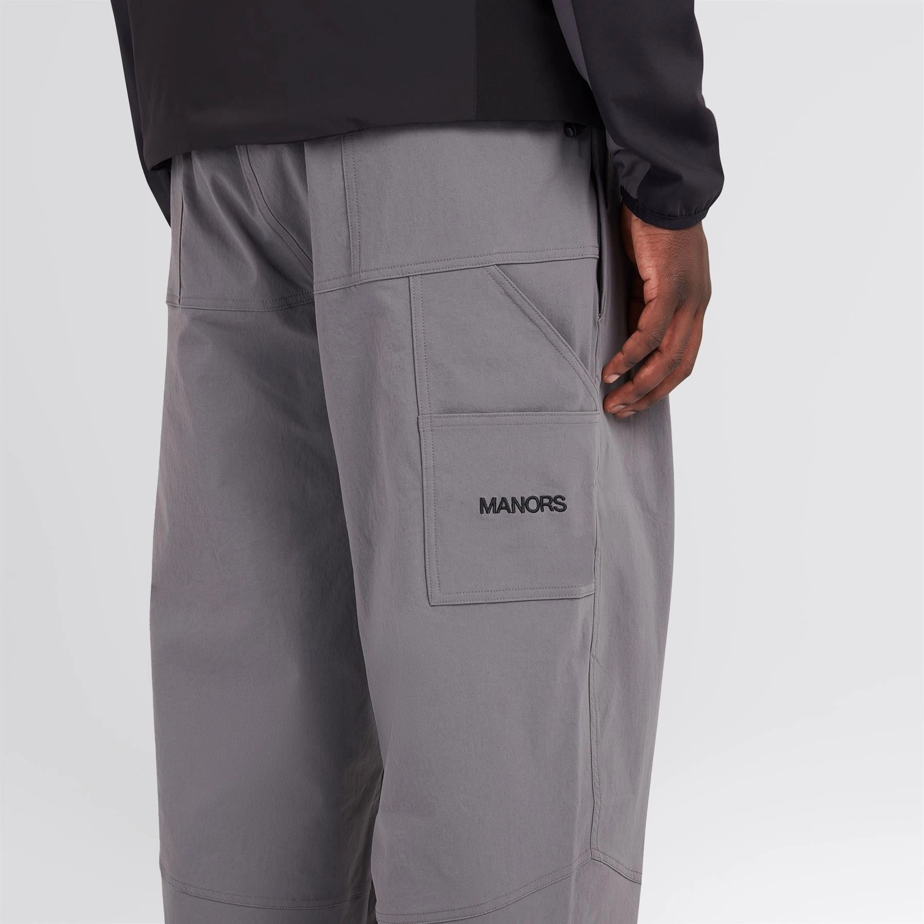 Recycled Greenskeeper Trousers Grey Tailored Silhouette HighWaistSupport