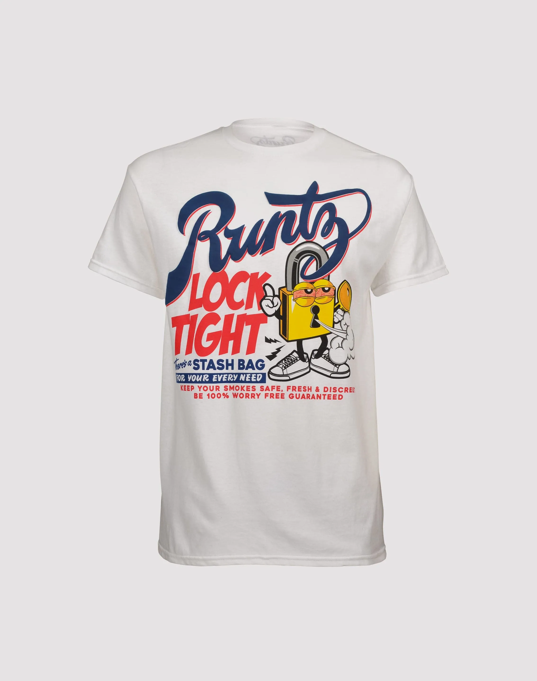 Ature Com Inc Lock Tight White Tee ButterSoftKnit
