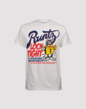 Ature Com Inc Lock Tight White Tee ButterSoftKnit