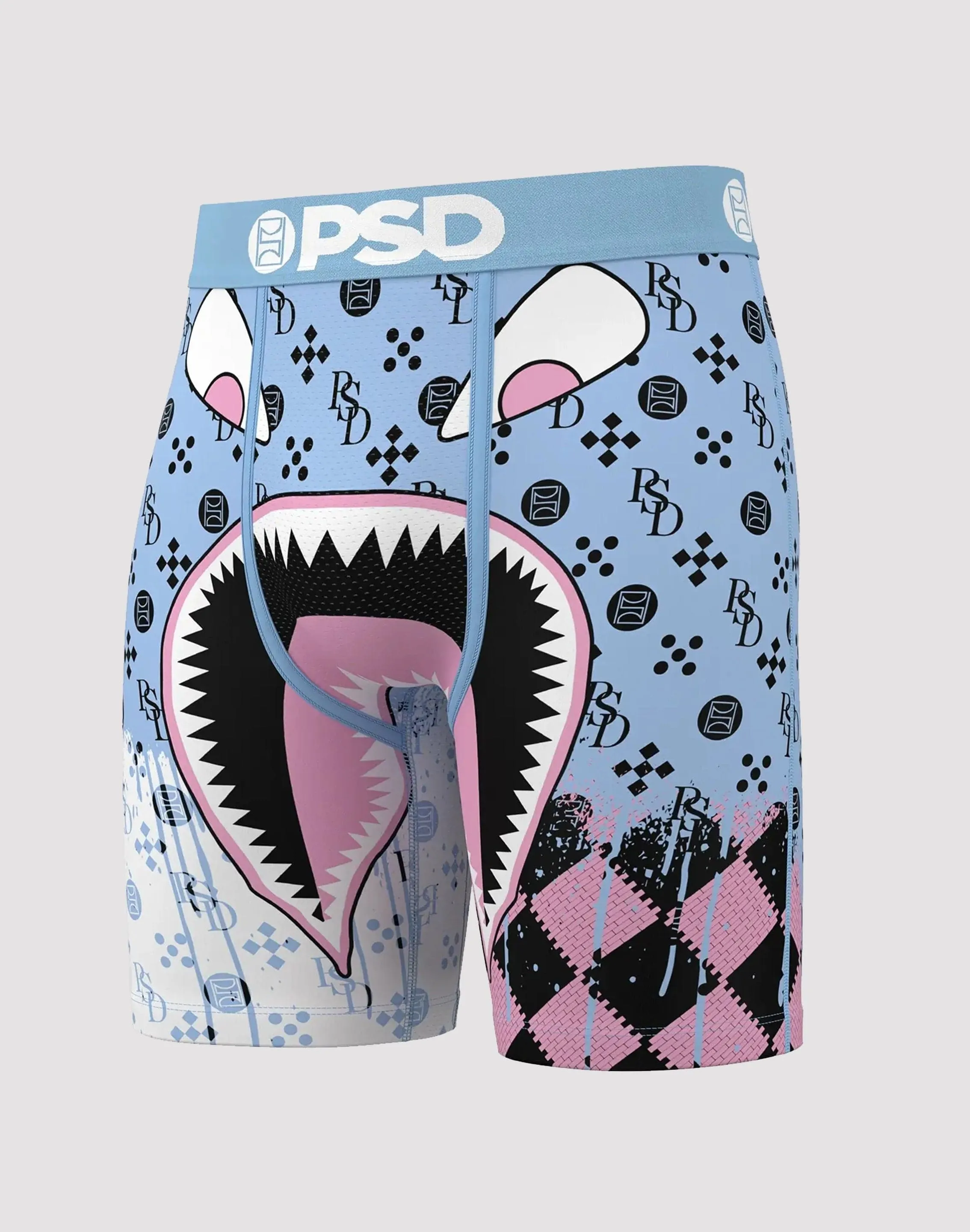 Psd Underwear Elite Boxer Briefs 3-Pack NoSlip Hem AdjustableStraps