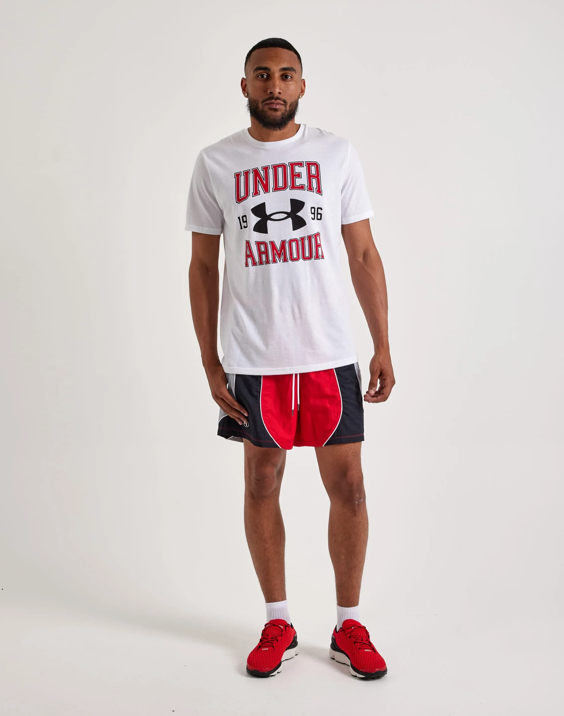 EcoFriendly Textiles slim fit Under Armour Vintage Logo Tee