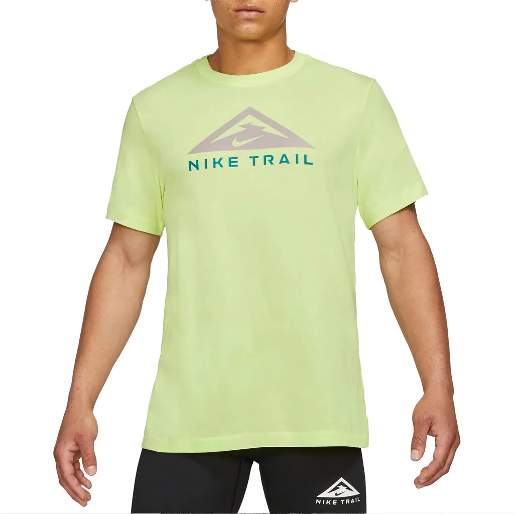 TRAIL DRI-FIT TEE - LIGHT LEMON TWIST SoftTouch MoistureWickingMaterial