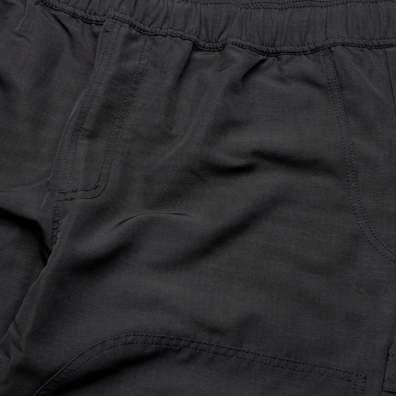 Supervsn Nylon Double Knee Work Pant - Black DoubleStitchReinforcement