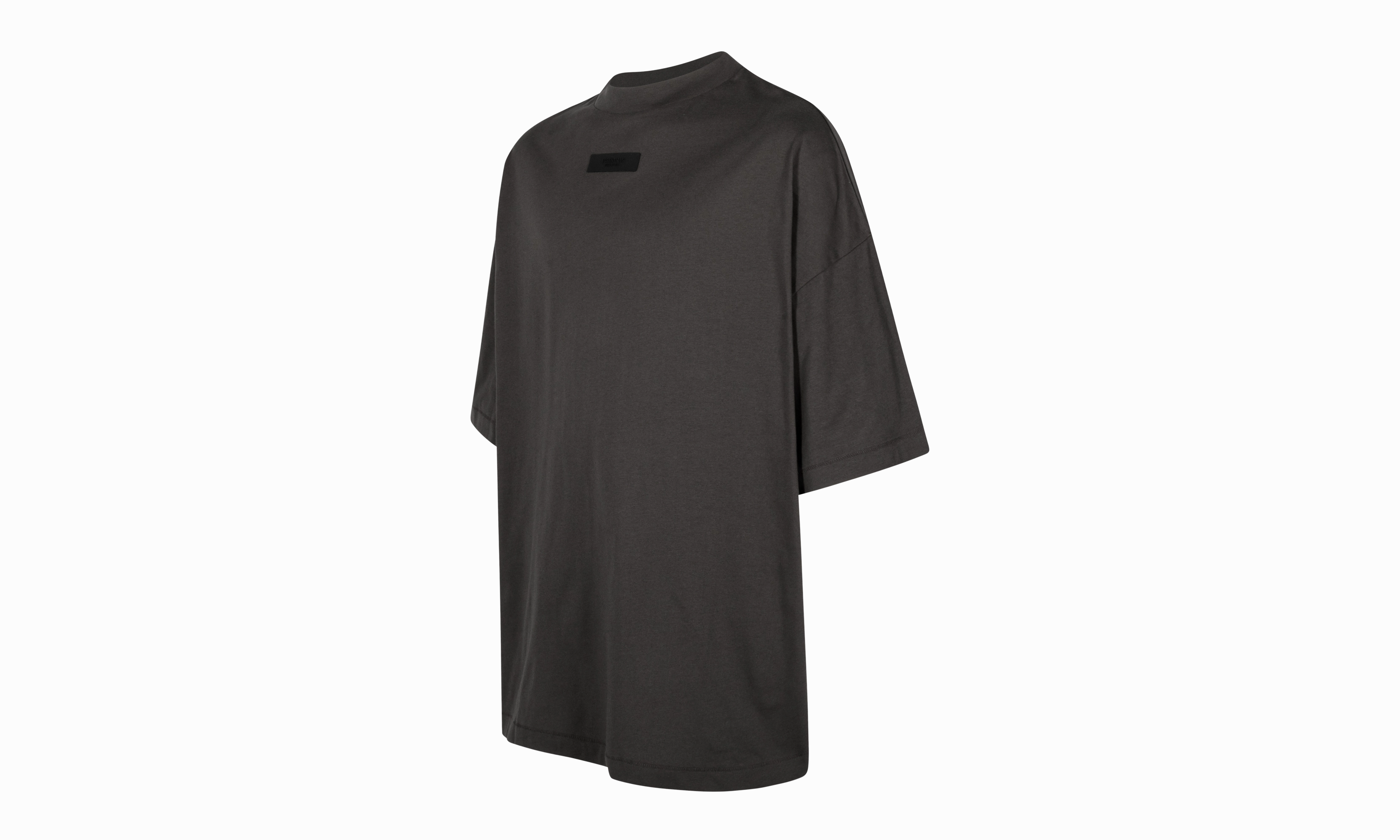 AntiPilling Finish Mom Soft TAB CREWNECK TEE "INK"