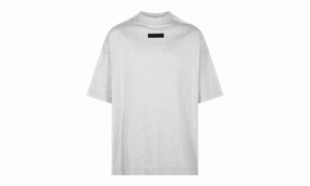 TAB CREWNECK TEE "LIGHT HEATHER GREY" Adjustable Waistband CompressiveFitFabric