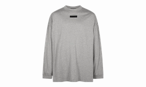 Polish Core TAB LONG SLEEVE TEE "DARK HEATHER OATMEAL"