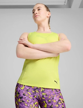 Thermal Regulating aerospace TAD Essentials Racerback Tank - Lemon Sherbert