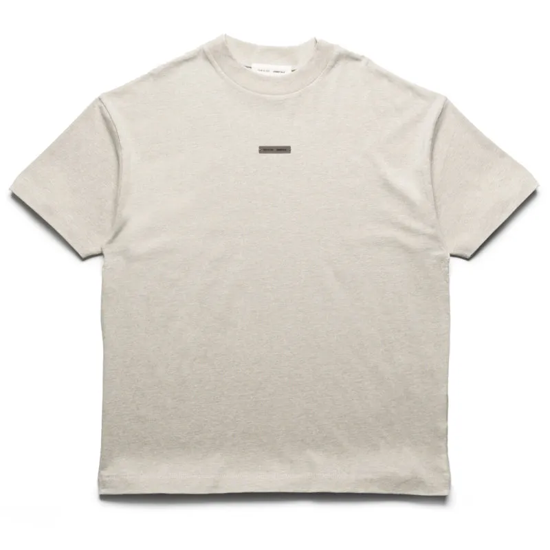 linen shirt Fear Of God Essentials Classic Fit Tee - Heather Stone