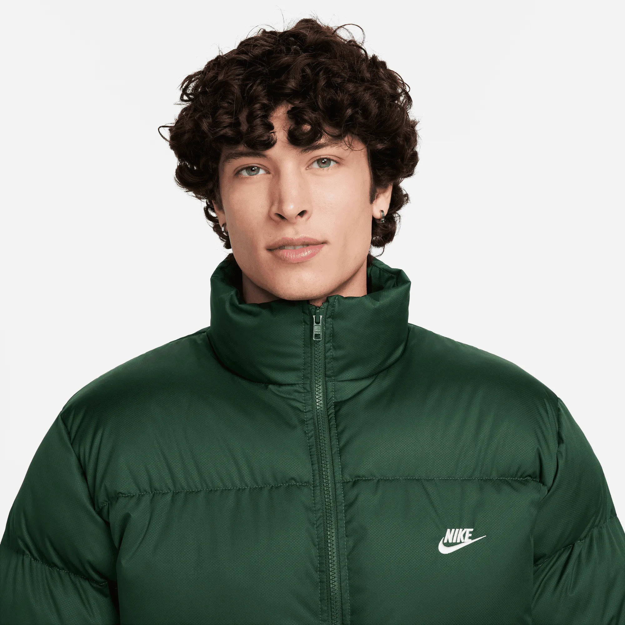 NIKE MENS PUFFER JACKETS- FIR StretchWaistband Sustainable Base