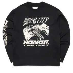 Honor The Gift L/S Driving Tee - Black Neutral Tone