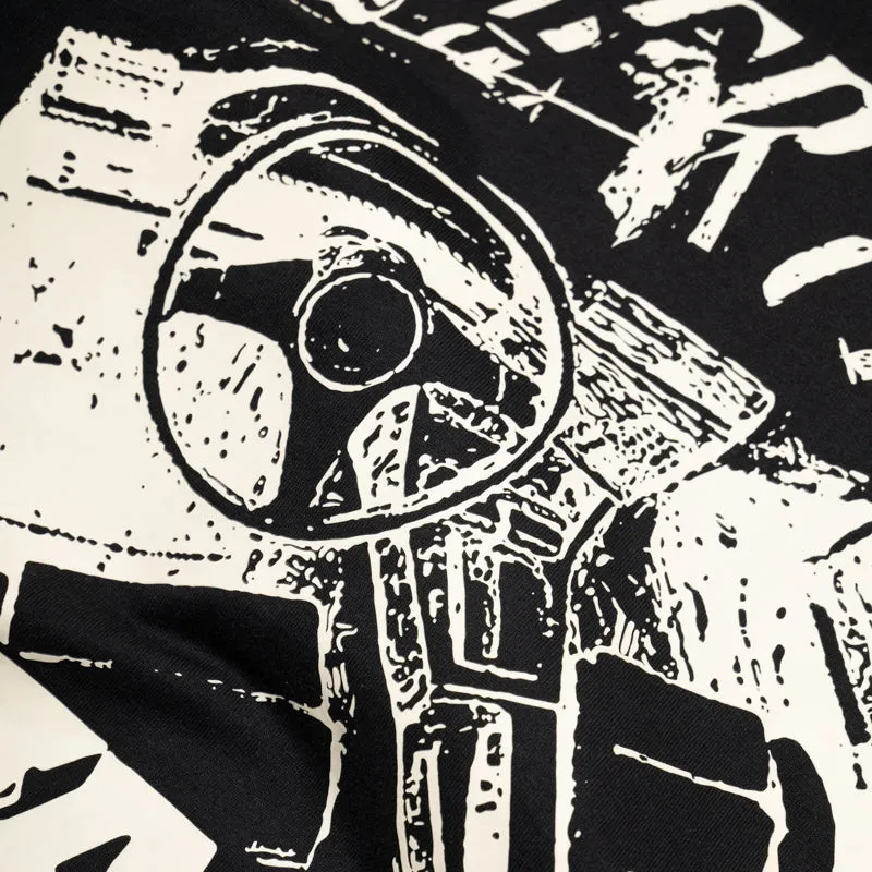 Honor The Gift L/S Driving Tee - Black Beach Style New Arrival
