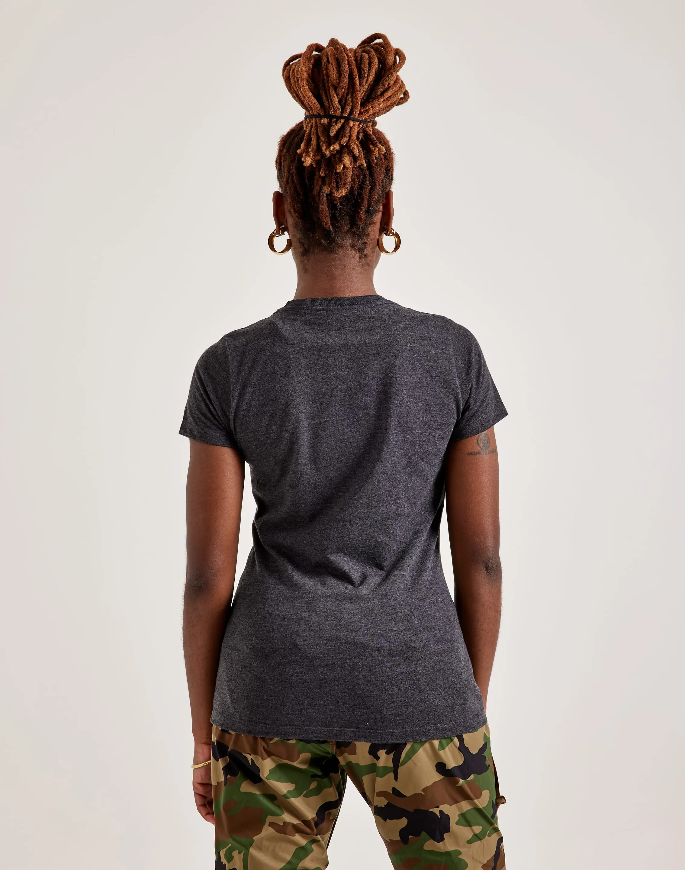 LA Pop Art Word Art Hustle Tee AI Core Busy Glow