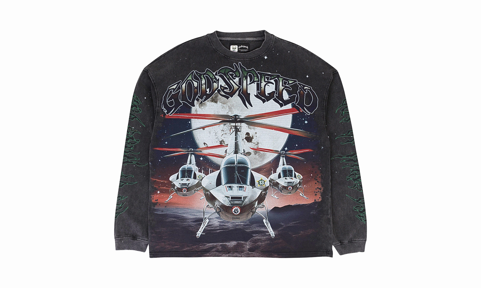 AntiStatic Lining Road Soul Godspeed Air Strike LS T-shirt "GREY"