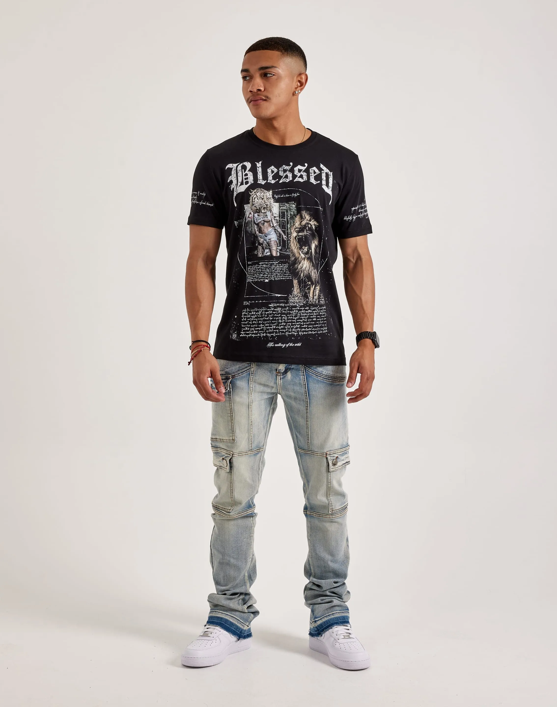 Commute Ease Blessed UK The Calling Of The Wild Tee