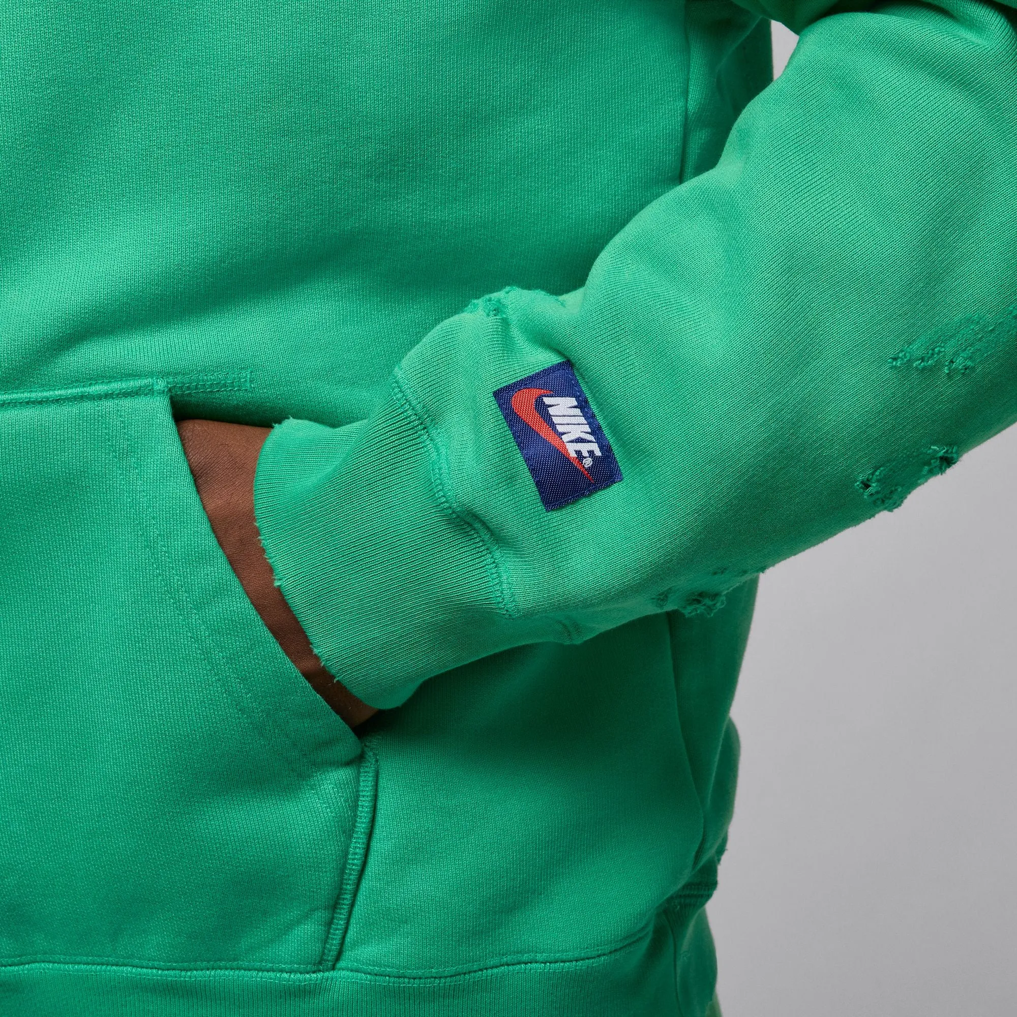 Epic Core Youth Glow Air Jordan Rare Air Fleece Pullover Hoodie (Stadium Green)