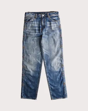 Embellish Nyc Johnny Straight Fit Denim Jeans LightweightKnit