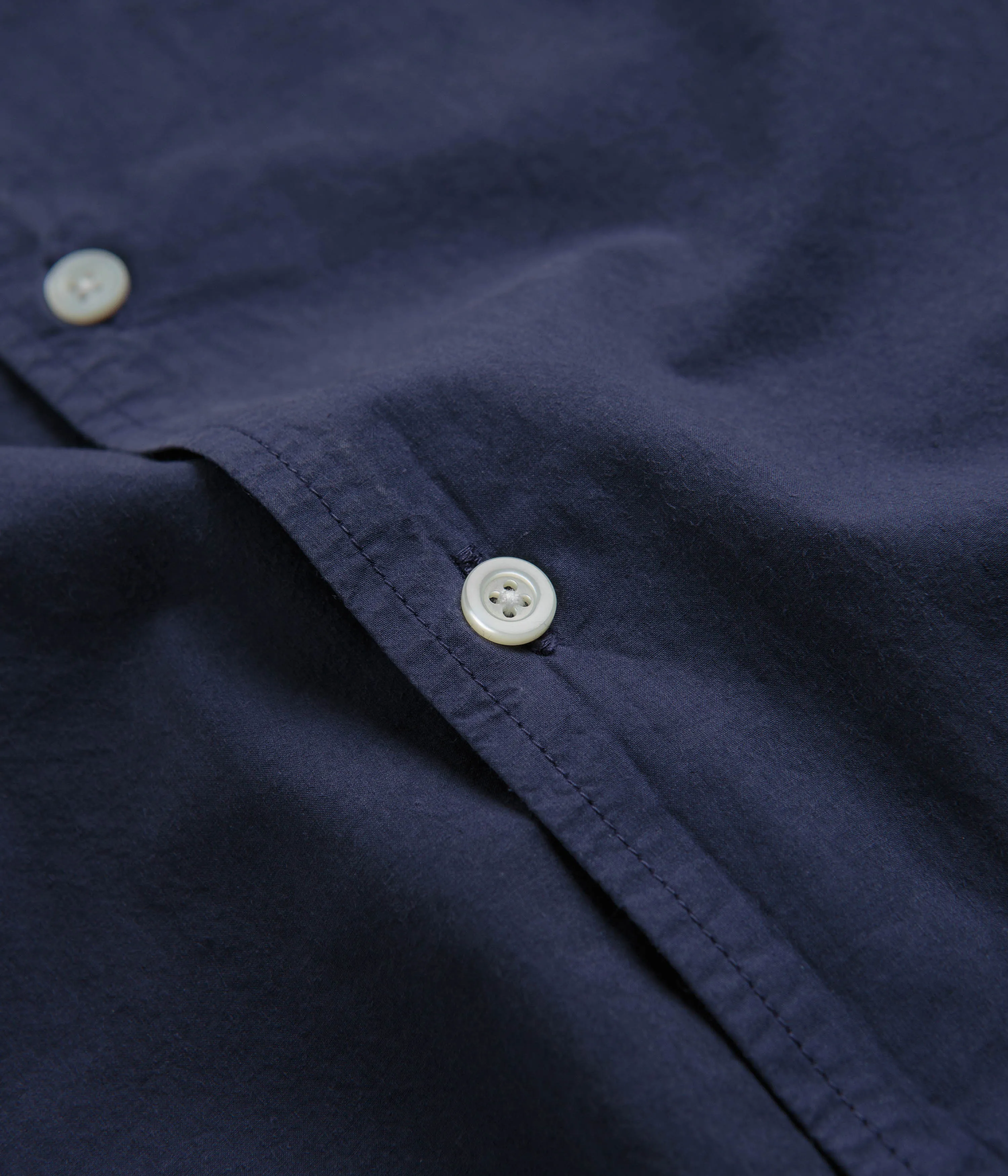 Norse Projects Carsten Tencel Shirt - Calcite Blue Subtle patterns Relaxed Comfort