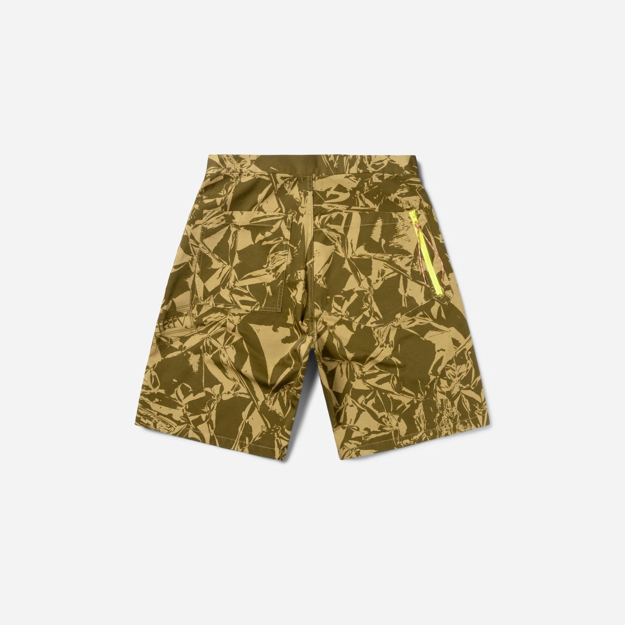 Crinkle Print Walking Short Fresh Day