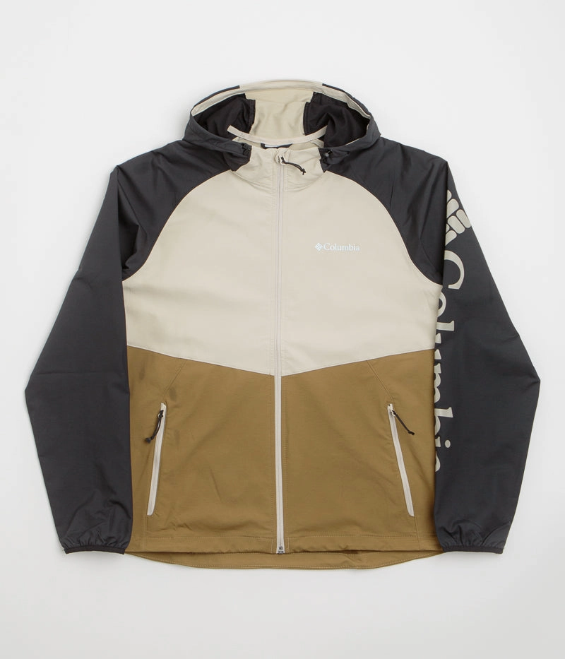 All-Weather Comfort Columbia Panther Creek II Jacket - Delta / Dark Stone / Black