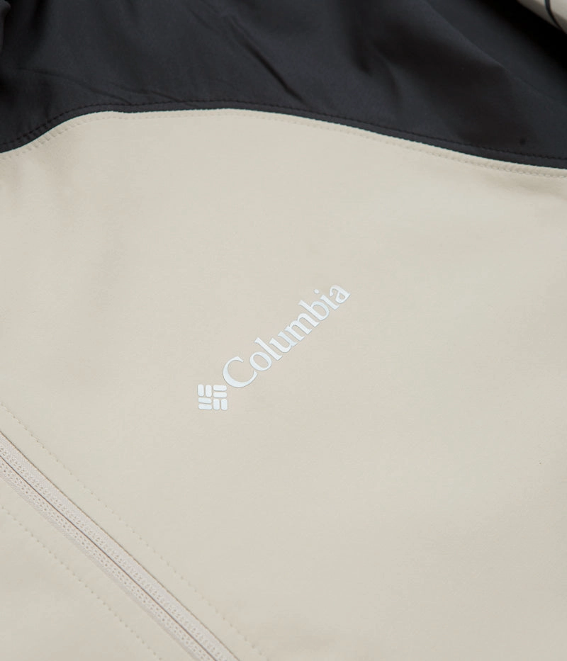 NoiseReduced Closure System Slim Profile Columbia Panther Creek II Jacket - Delta / Dark Stone / Black