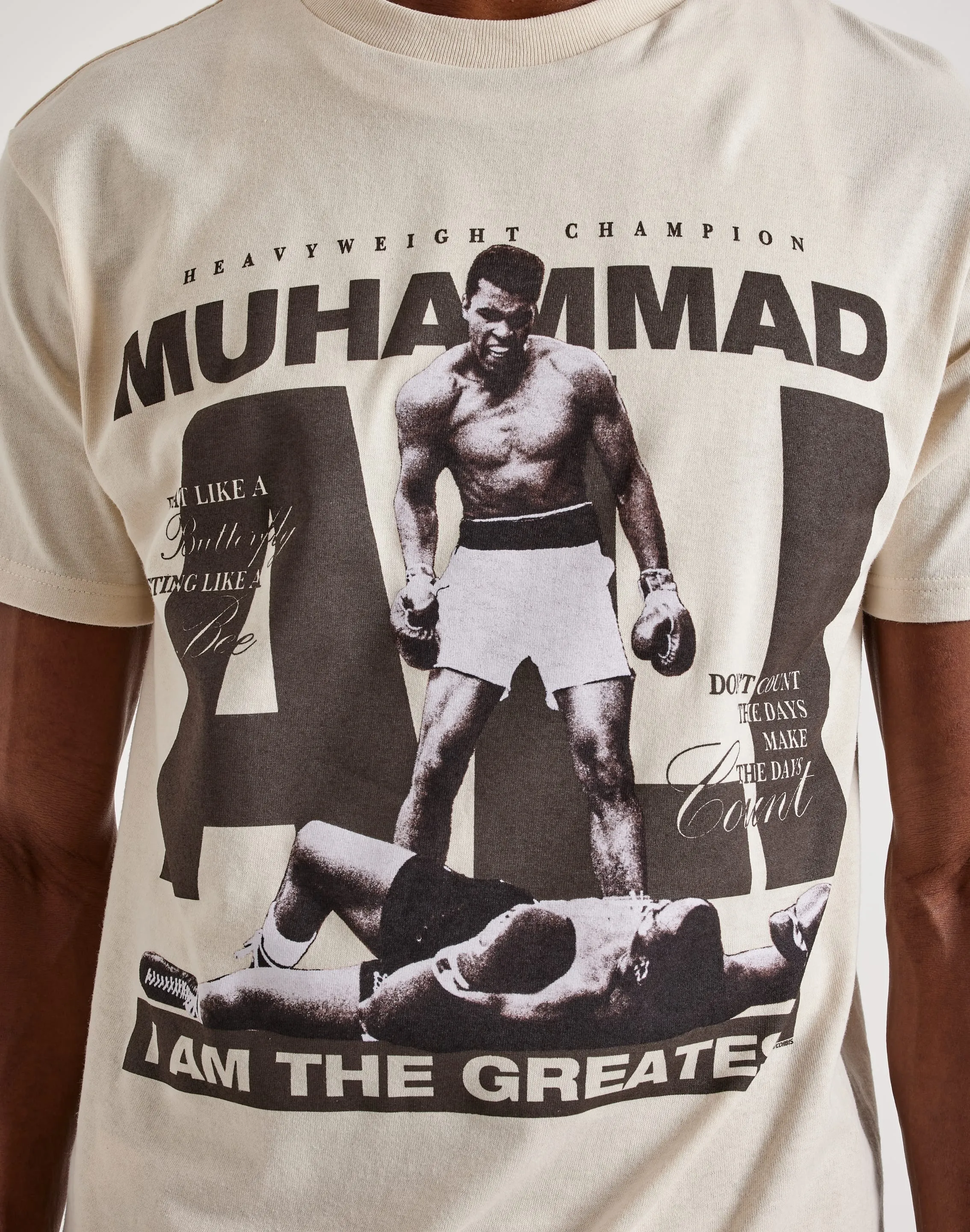 Hot Core Day Glow American Classics Muhammad Ali Heavyweight Champ Tee